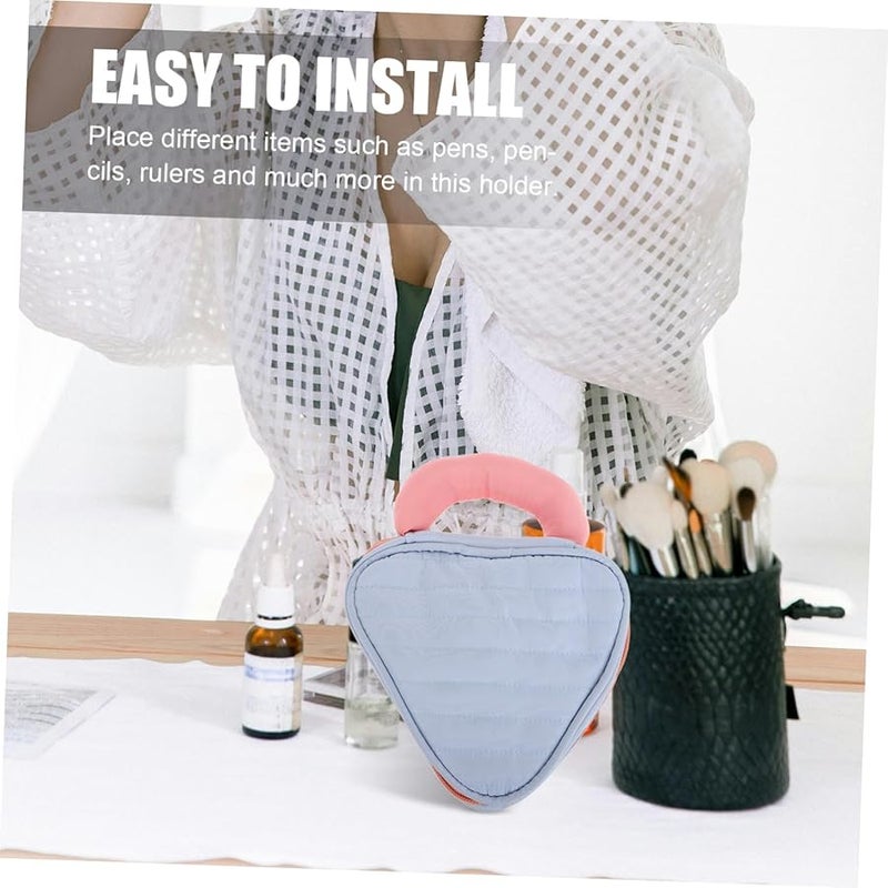 Large Capacity Travel Makeup Bag For Women Stylish Cosmetic Organizer Toiletries Pouch - Image 3